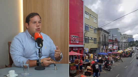 Décio Martins, secretário da Semop, e Avenida Joana Angélica - Devid Santana e Reprodução/Google Maps