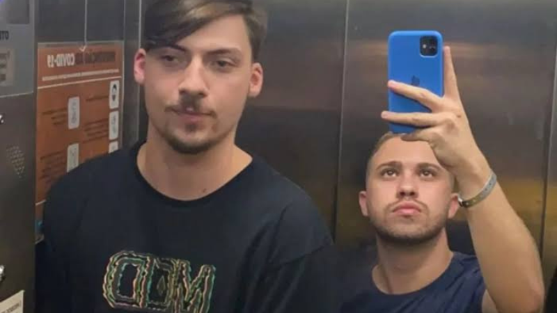 Renan Bolsonaro e Diego Pupe - Reprodução/Redes Sociais