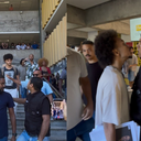 Confusão entre o deputado estadual Diego Castro (PL) e estudantes da UFBA - Reprodução/Redes Sociais