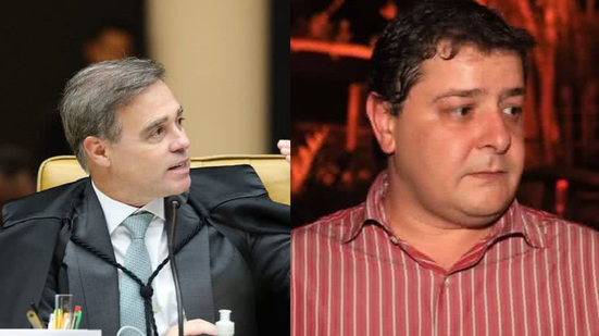 Ministro André Mendonça e Lulinha - Fellipe Sampaio/STF e Reprodução
