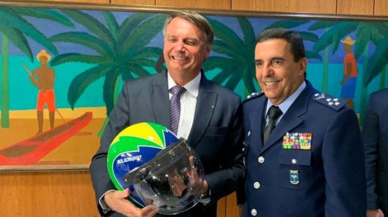Comandante da Aeronáutica no governo Bolsonaro, Carlos Almeida Baptista Júnior - Reprodução/Redes Sociais