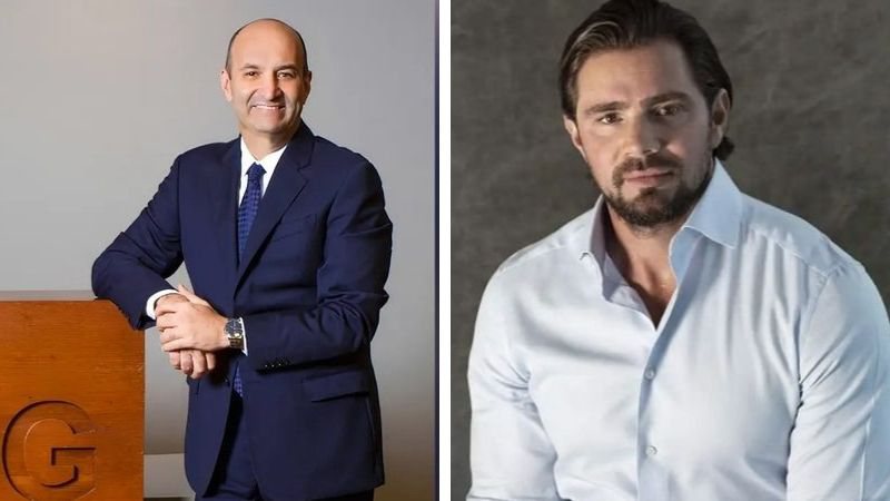 João Carlos Mansur, ex-dono da Reag, e Daniel Vorcaro, ex-dono do Banco Master - Divulgação