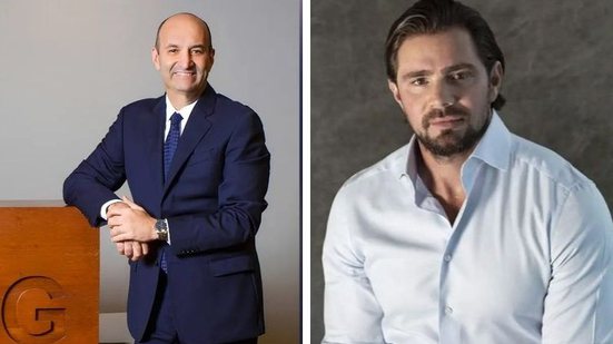 João Carlos Mansur, ex-dono da Reag, e Daniel Vorcaro, ex-dono do Banco Master - Divulgação