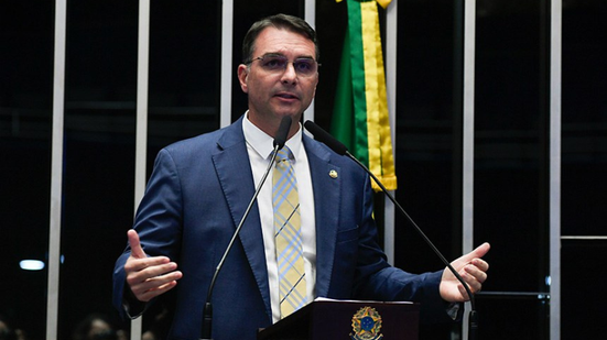 Flávio Bolsonaro - Jefferson Rudy/Agência Senado