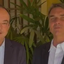 Flávio Roscoe e Flávio Bolsonaro - Reprodução/Redes Sociais