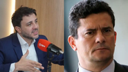 Renan Santos e Sérgio Moro - Devid Santana/Bnews e Marcelo Camargo/Agência Brasil