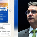 Ameaças do prefeito para servidores que não apoiarem Flávio Bolsonaro - Reprodução/Metrópoles e Jefferson Rudy/Agência Senado