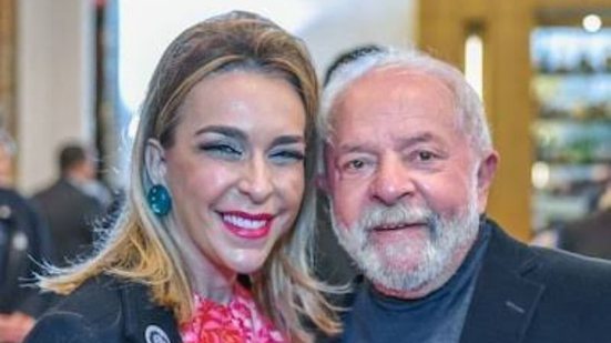 Roberta Luchsinger e Lula - Reprodução/Redes Sociais