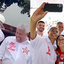 Prefeita de Araci em carreata com Jerônimo - Divulgação