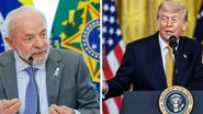Lula e Trump - Reprodução