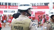 A polícia Militar da Bahia preparou uma operação especial de segurança para o Ba-Vi deste domingo (23), no estádio Manoel Barradas - Alberto Maraux/SSP