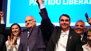 Alfredo Gaspar e Flávio Bolsonaro - Vitor Salles/PL