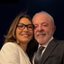 Imagem Janja chama atenção na Globo com look escolhido para acompanhar Lula no Jornal Nacional