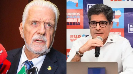 Jaques Wagner e ACM Neto - Domingos Junior/BNews/Arquivo e Divulgação