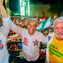 Rui Costa, Jerônimo Rodrigues e Jaques Wagner - Adriel Francisco/Campanha de Jerônimo Rodrigues