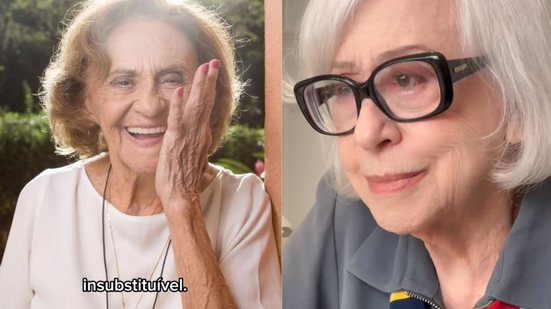 Imagem Fernanda Montenegro se despede de Laura Cardoso com homenagem emocionante:  'Insubstituível'