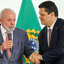 Lula e Davi Alcolumbre - Fabio Rodrigues-Pozzebom/Agência Brasil