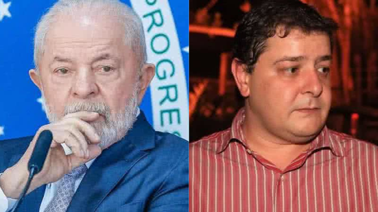 Lula e Lulinha - Cláudio Kbene/PR e Reprodução/Redes Sociais