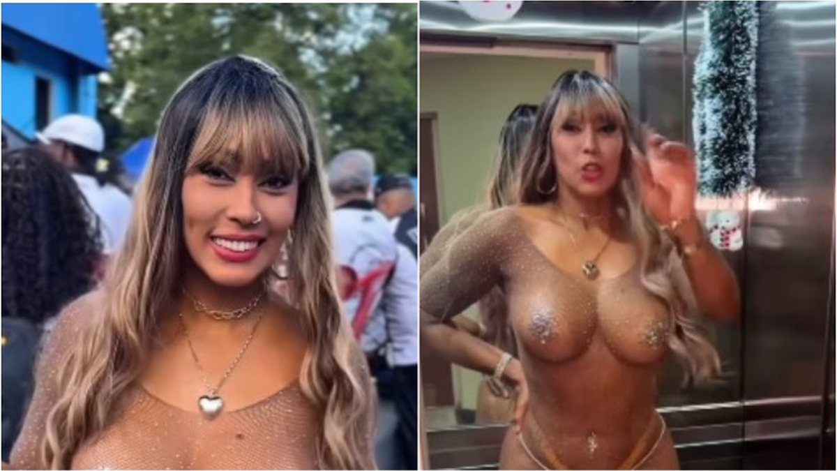 Com seios à mostra e de fio-dental, Rosiane Pinheiro esbanja boa forma aos 52 anos, pede vaga em reality e rebate críticas: 