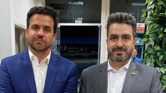 Pablo Marçal e Leonardo "Avalanche" - Reprodução/Redes Sociais