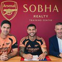 Reprodução / Redes Sociais / Instagram / @arsenal / @brunoguimaraes