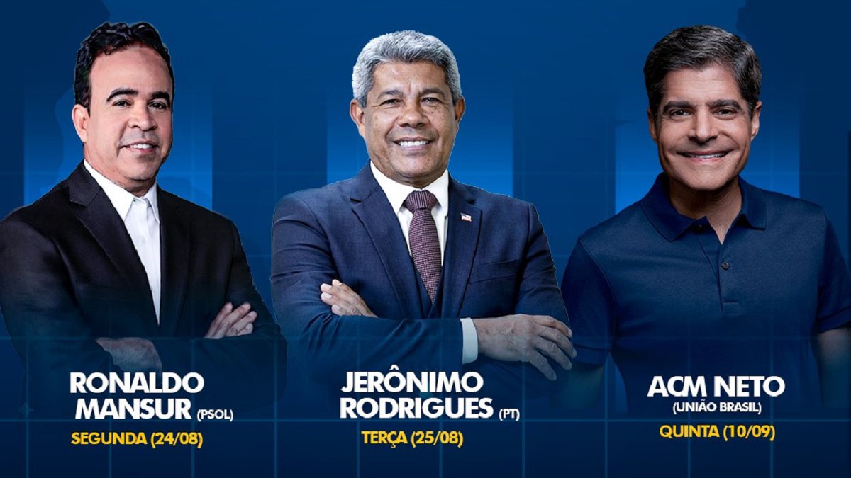 Baiana FM anuncia datas de sabatinas de candidatos ao Governo da Bahia em pool com o BNews e BNewsTV