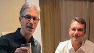 Romeu Zema e Flávio Bolsonaro - Reprodução/Redes Sociais