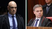 Alexandre de Moraes e André Mendonça - Fabio Rodrigues-Pozzebom/ Agência Brasil e Luiz Roberto/TSE