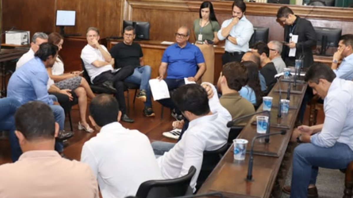 Quebra-pau na Câmara de Salvador: Vereadores batem boca em reunião do Colégio de Líderes - Foto