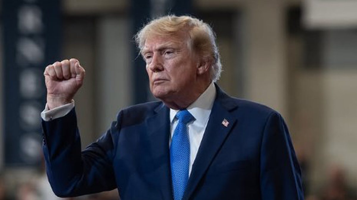 Trump risca ‘México’ de mapa e sugere novo nome para estado americano - Foto