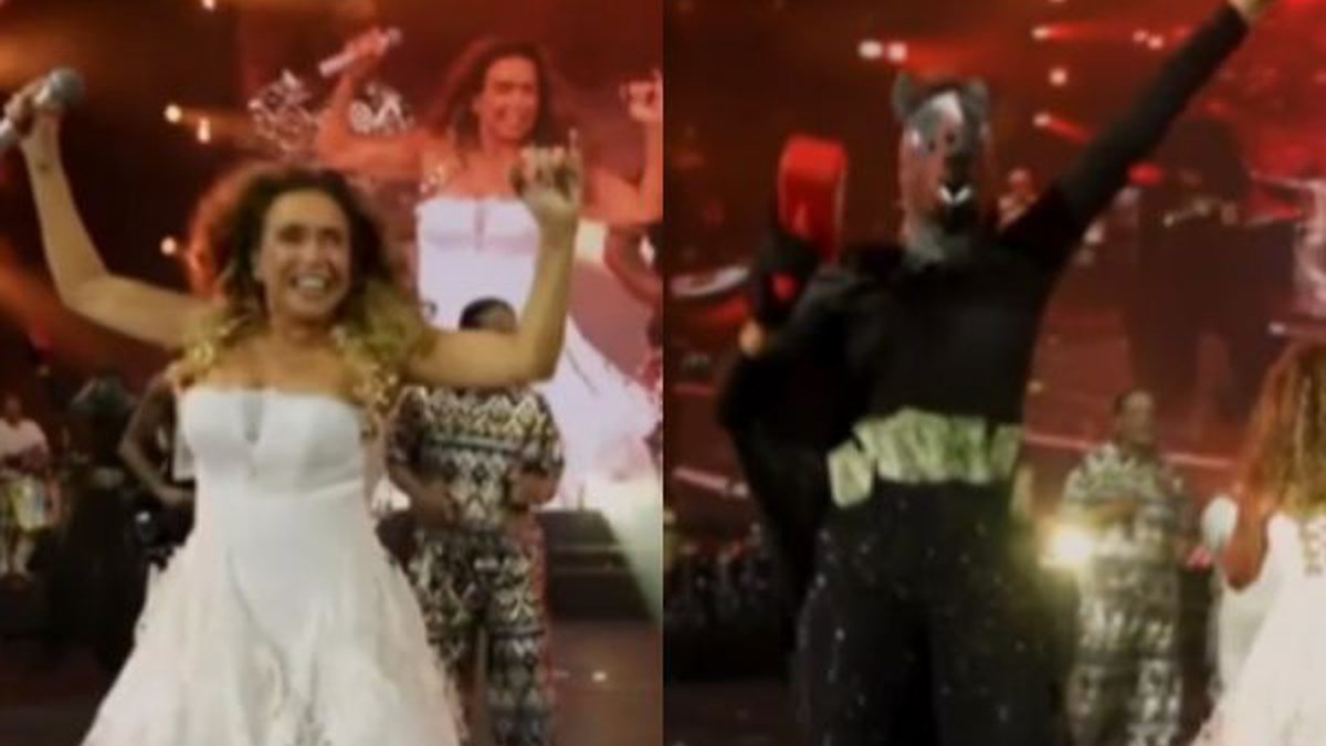 Indireta? Daniela Mercury coloca “cavalo preto” no palco durante show no Rock in Rio