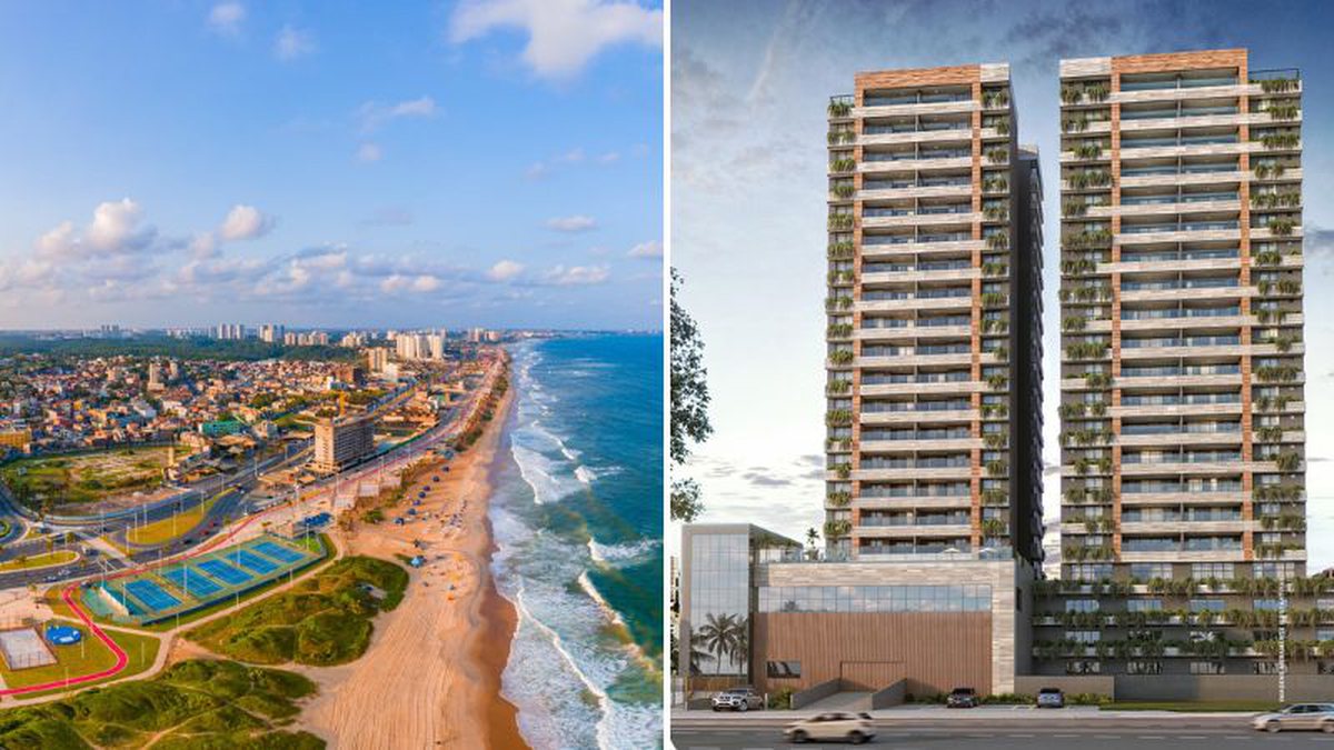 De studios a coberturas de luxo: Construtoras disputam nova Orla de Salvador em corrida que já tem imóveis acima de R$ 1 mi
