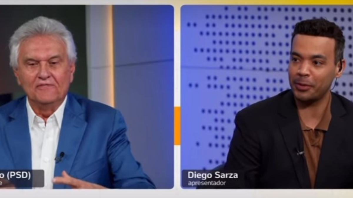 Caiado manda jornalista ‘sair do ar-condicionado’ após questionamento sobre violência policial