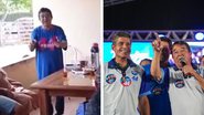 Prefeito de Tremedal, Zé Bahia (Avante), e ACM Neto - Divulgação