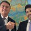 Jair Bolsonaro e André Porciúncula - Reprodução