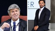 Luiz Fux e Daniel Vorcaro - Rosinei Coutinho/STF e Divulgação