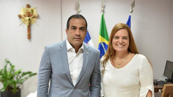 Bruno Reis e Sheila Lemos - Reprodução