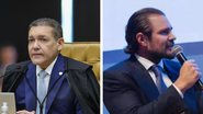 Kássio Nunes Marques e Daniel Vorcaro - Rosinei Coutinho/STF e Divulgação