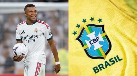 Reprodução / Instagram / @k.mbappe e Reprodução / Samara Moumei / CBF