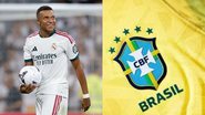 Reprodução / Instagram / @k.mbappe e Reprodução / Samara Moumei / CBF