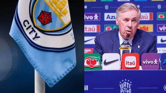 Divulgação / Manchester City e Rafael Ribeiro / CBF