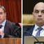 André Mendonça e Alexandre de Moraes - Luiz Roberto/TSE e Rosinei Coutinho/STF