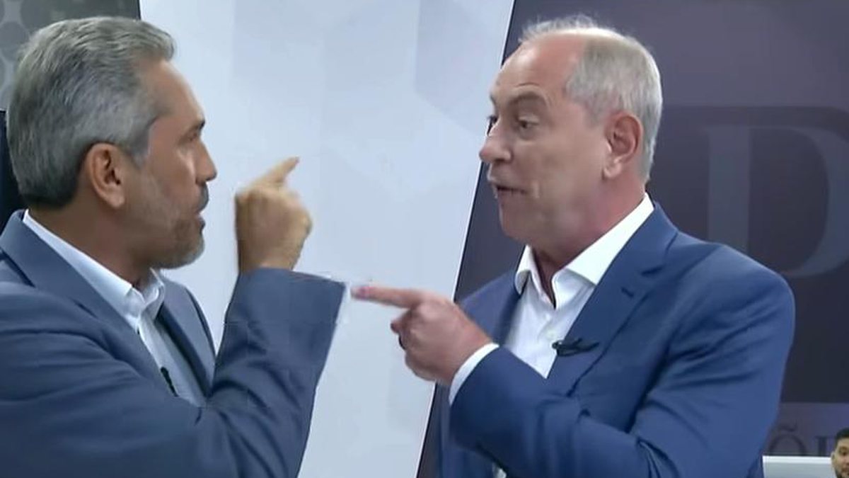 Ciro e Elmano trocam acusações e ficam frente a frente em momento tenso de debate