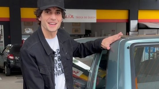 Fiuk chamou o carro carinhosamente de “tanque de guerra” - Redes sociais