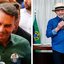 Vittor Sales/Campanha de Flávio Bolsonaro e Ricardo Stuckert/Campanha de Lula