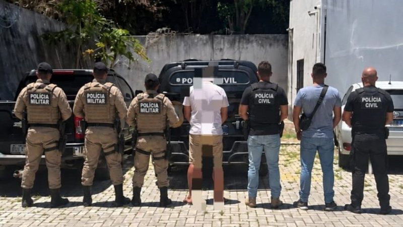 O homem permanece à disposição da Justiça no Conjunto Penal de Juazeiro - Divulgação/SSP