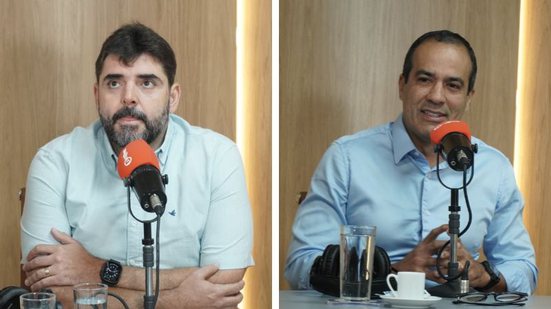 Adolpho Loyola e Bruno Reis - Devid Santana/Bnews