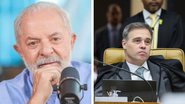Lula e André Mendonça - Ricardo Stuckert/PR e Rosinei Coutinho/STF