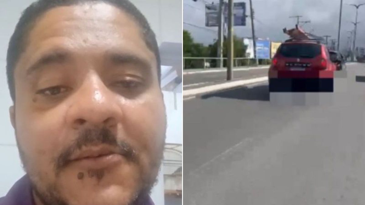 Motorista nega embriaguez após se envolver em acidente na Estrada do Coco: ''Meu açúcar baixou'; veja vídeo