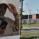 Reprodução/ NBC News e Reprodução/ Google Street View